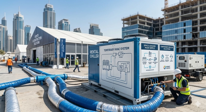 Space Cooling Made Simple: Temporary HVAC and Chiller Solutions
