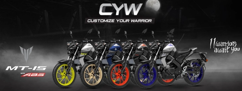 New MT 15 CYW | India Yamaha Motor