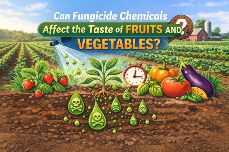 Can Fungicide Chemicals Affect the Taste of Fruits and Vegetables?