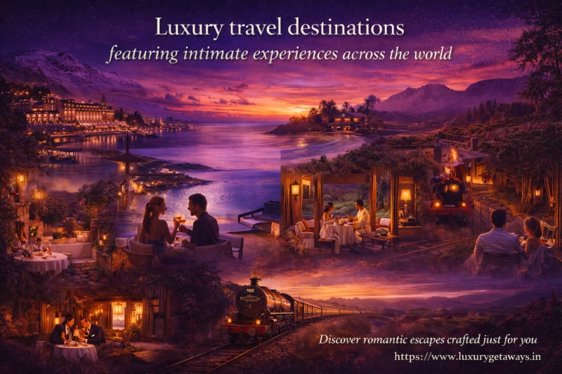 Memorable Couples’ Escapes in Stunning Destinations