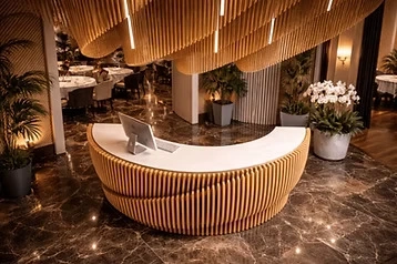 Redefine Interiors with Decorative Wood Panels & Custom Furniture