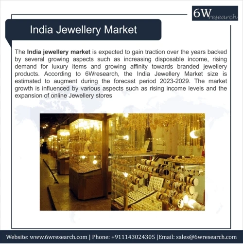 India Jewellery Market (2023-2029) | 6wresearch