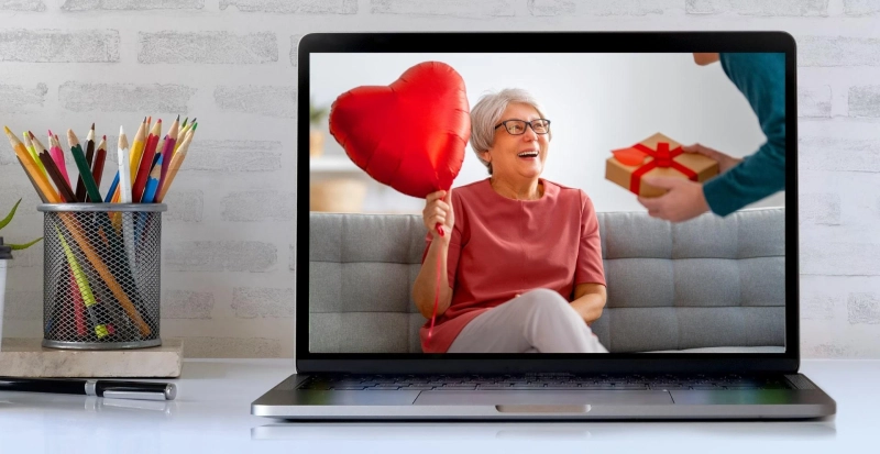 5 Exciting Virtual Activities for Seniors on Valentine’s Day