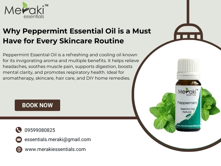 Why Peppermint Essential Oil is a Must-Have for Every Skincare Routine