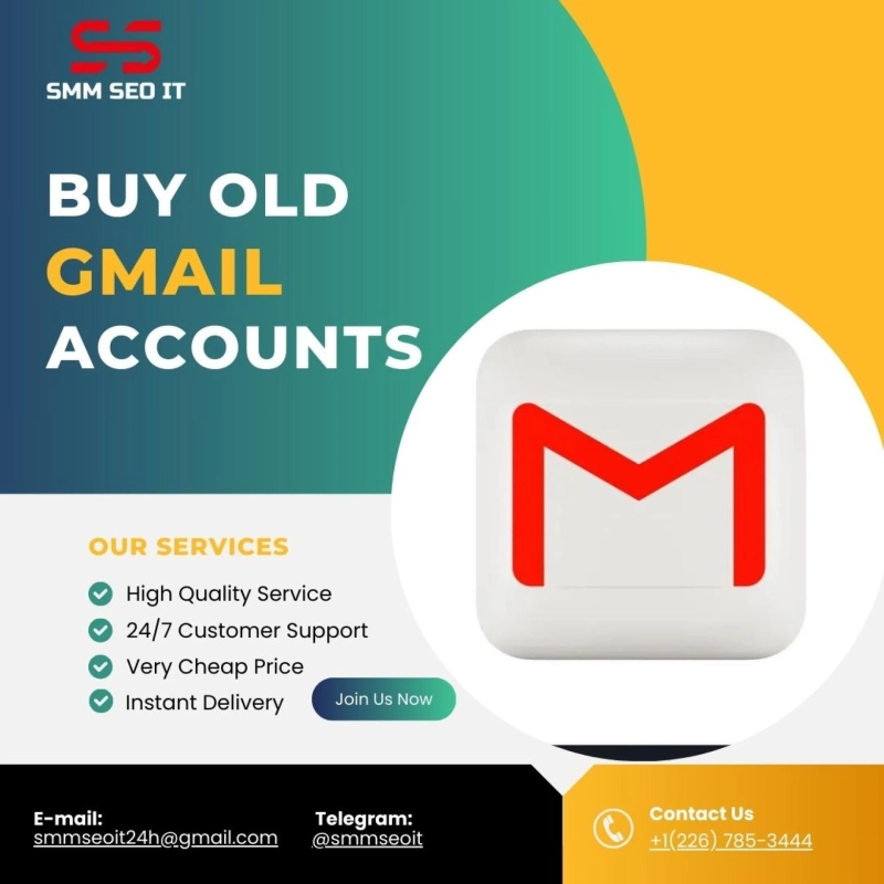 Buy Old Gmail Accounts Safely and Easily