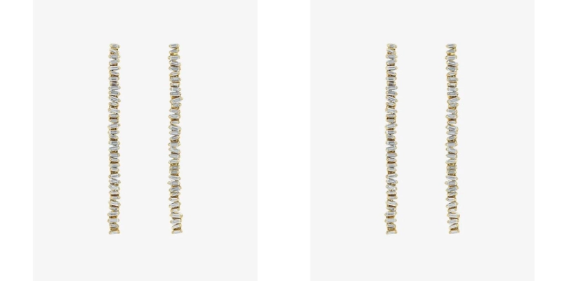 Baguette Diamond Earrings: The Epitome of Elegance and Edge