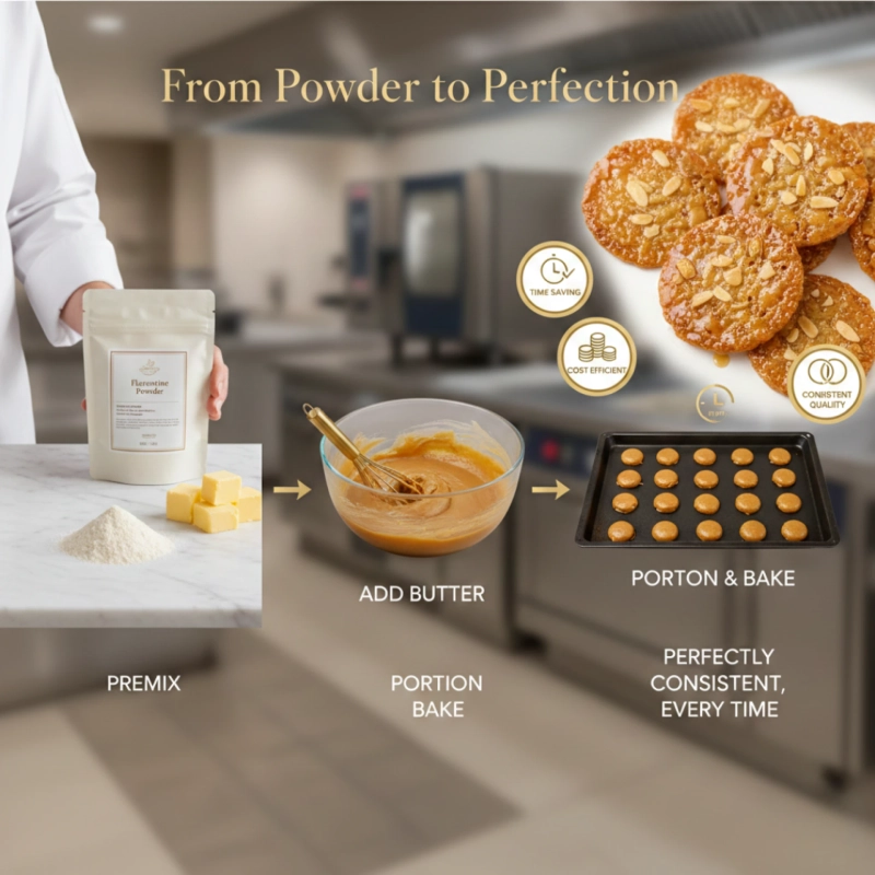 Why Florentine Powder Is a Smart Choice for High-Volume Production in Hotels & Bakeries