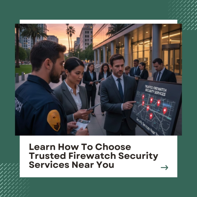 5 Steps to Evaluate Firewatch Security Services Near You Before Hiring