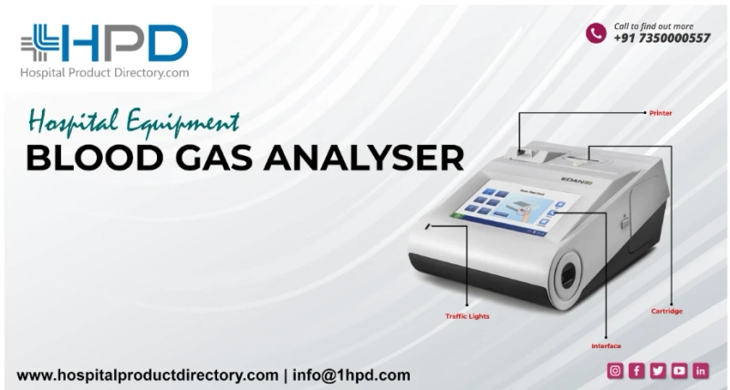 What is a blood gas examination?