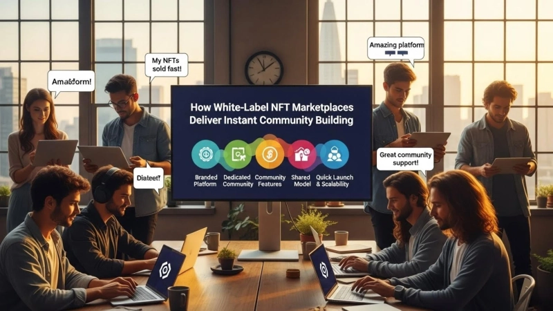 How White-Label NFT Marketplaces Deliver Instant Community Building
