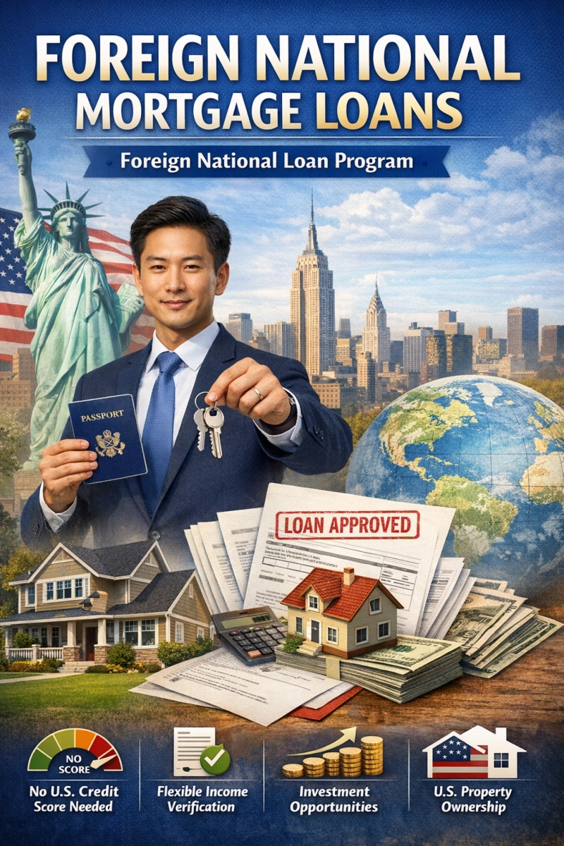 A Complete Guide to Foreign National Mortgage Loans and the Foreign National Loan Program