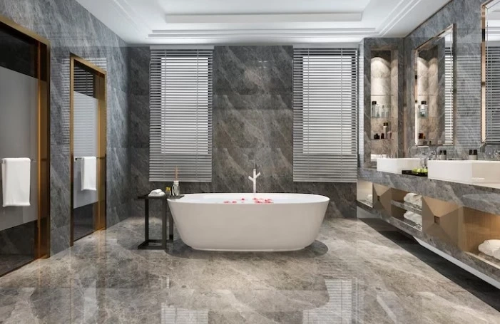 Here are ten cutting-edge designs for opulent bathrooms.