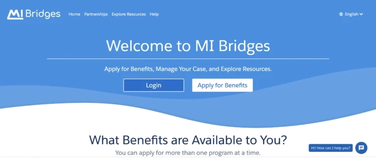 Official MDHS Login Portal at newmibridges.michigan.gov