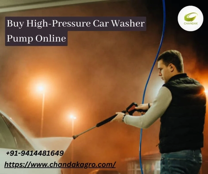 Buy High-Pressure Car Washer Pump Online