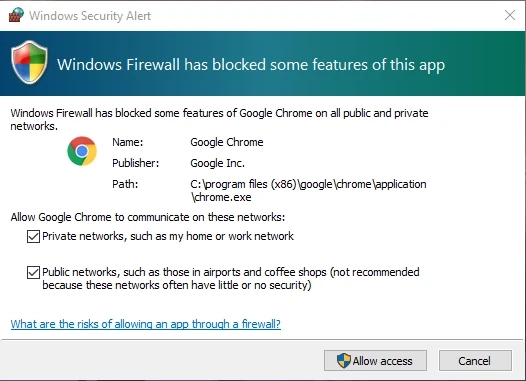 HOW TO USE WINDOWS 10 FIREWALL TO SECURE DATA WHILE WORKING FROM HOME?