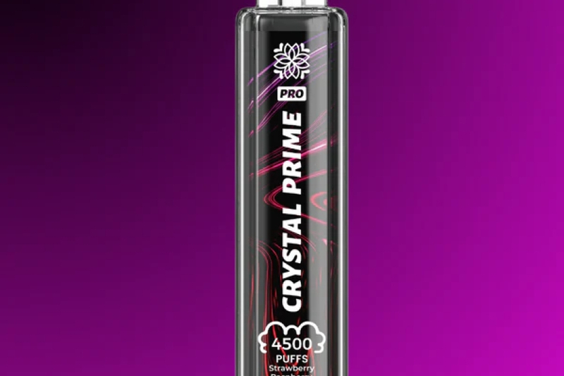Triple Berry Bliss: Exploring the Crystal Prime Pro 4500 - Strawberry Raspberry Cherry Ice