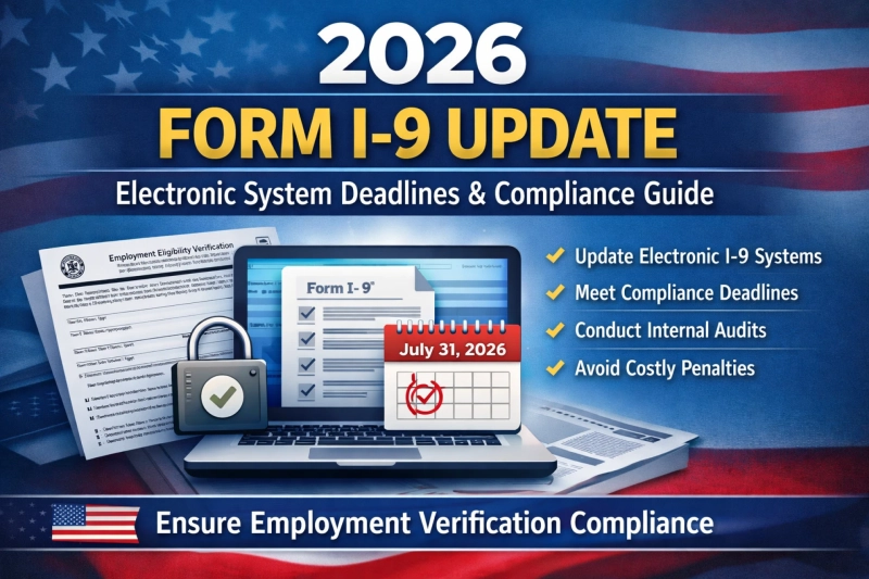 2026 FORM I-9 UPDATE: Electronic System Deadlines & Employer Compliance Guide