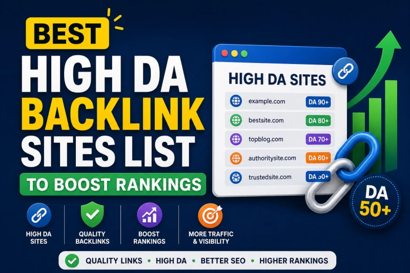High Authority Blogging Platforms List for SEO Ranking