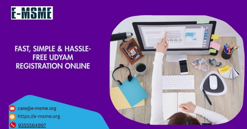 Fast, Simple & Hassle-Free Udyam Registration Online