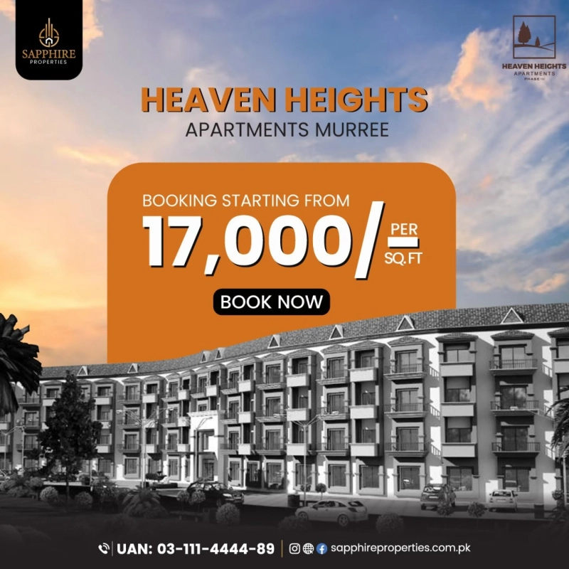 Exploring Bliss: Heaven Heights Apartments in Murree