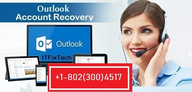 How do you recover Outlook account?