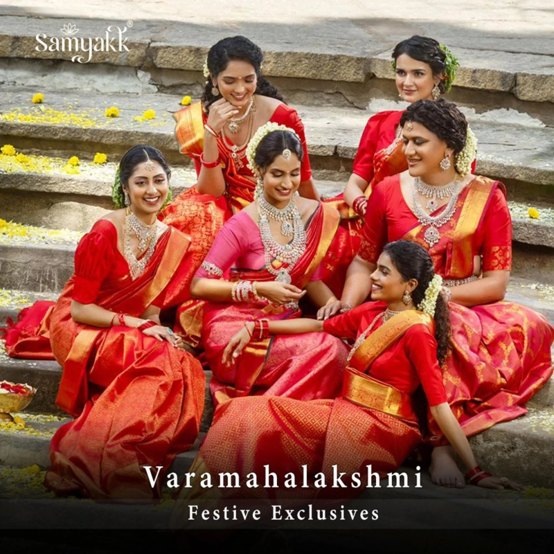 Traditional Outfits for Varalakshmi Celebrations