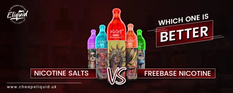 Which one is better? Nicotine salts vs freebase nicotine