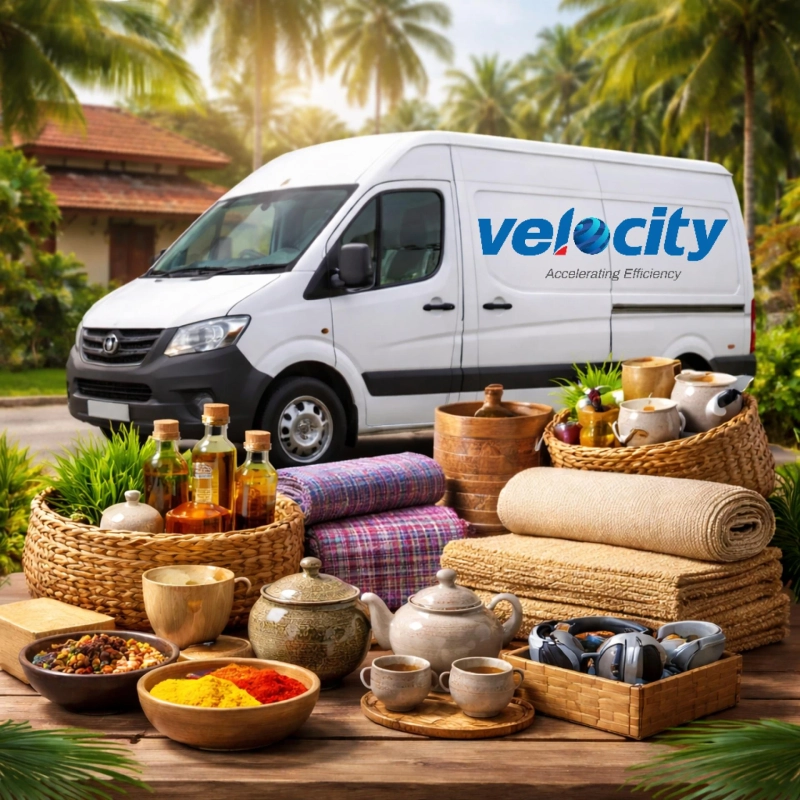 Global Delivery of Authentic Spice Mixes from Pathanamthitta with Velocity Express