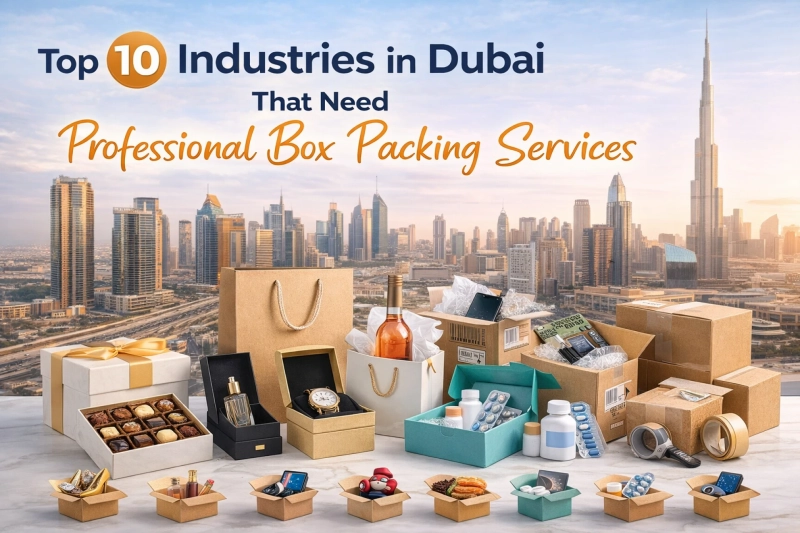 Top 10 Industries in Dubai That Need Professional Box Packing Services