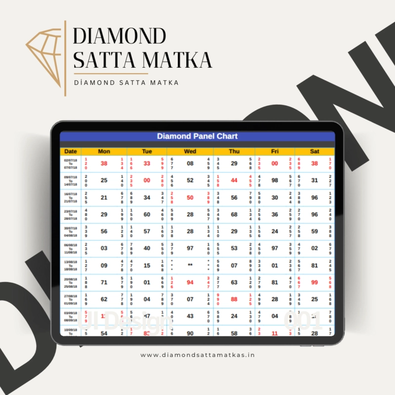 Daymond Satta: A Comprehensive Guide to Diamonds Satta Matkas' Premier Lottery Game