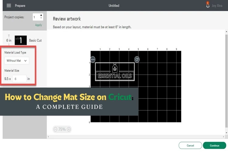 How to Change Mat Size on Cricut: A Complete Guide