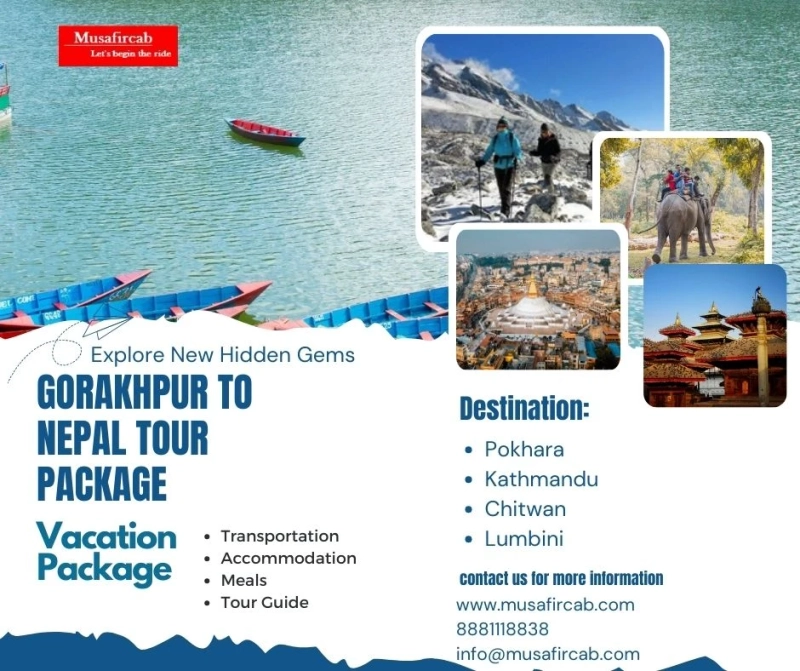 Ultimate Nepal Tour Package from Gorakhpur		