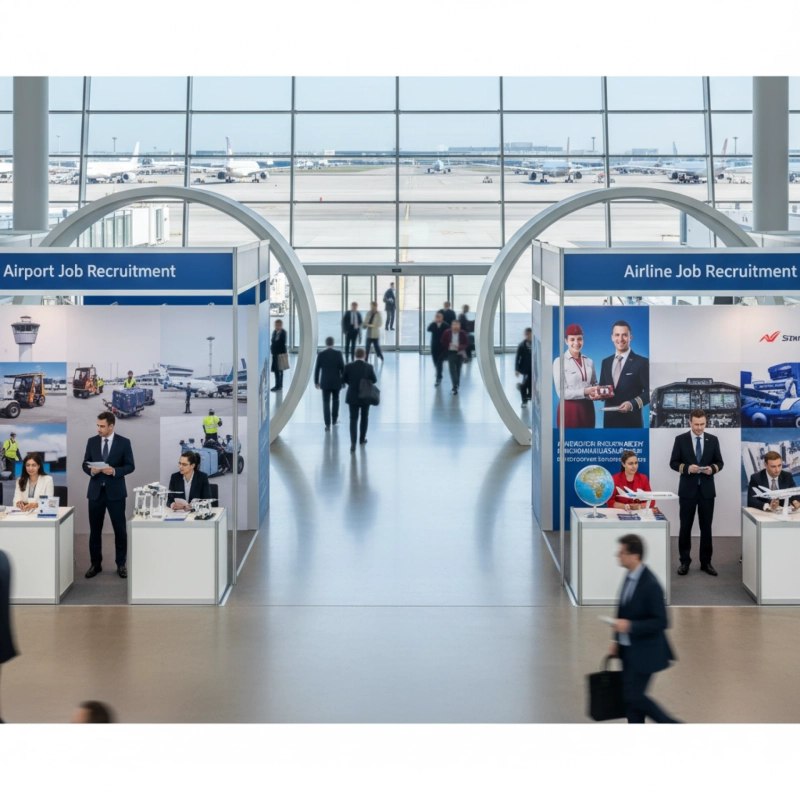 What is the Difference Between Airport Job Recruitment And Airline Job Recruitment