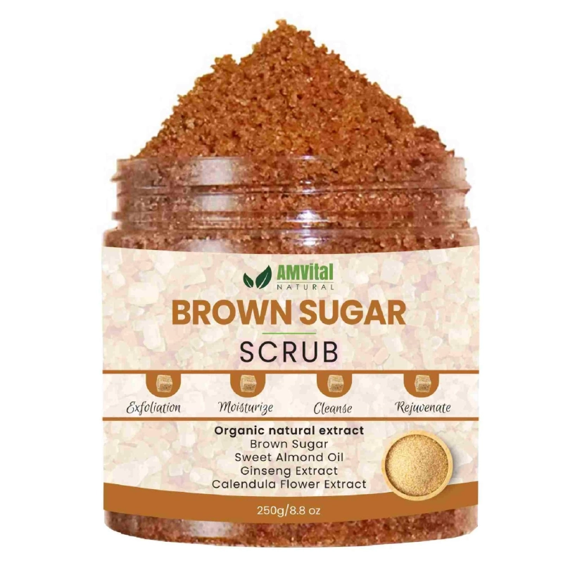 From Kitchen to Beauty Routine: The Power of Brown Sugar in AMVital's Scrub