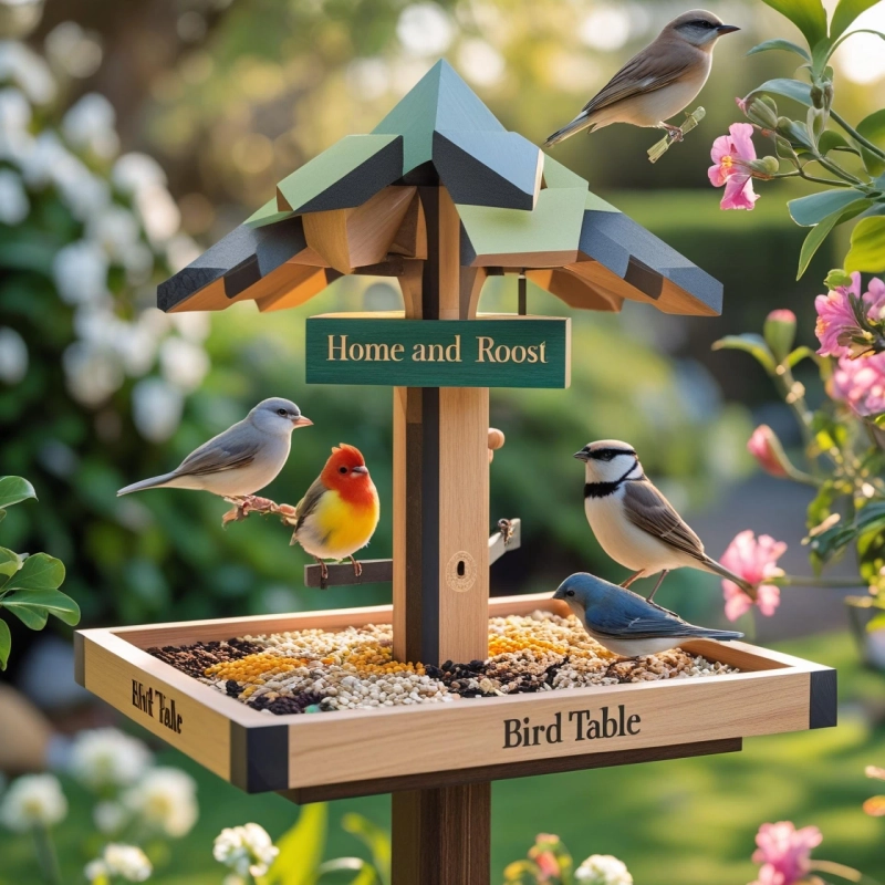 The Ultimate Guide to Bird Tables: Enhancing Your Garden with Home & Roost