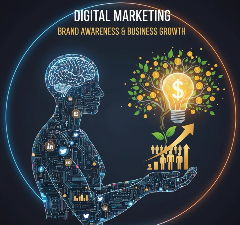 How Digital Marketing Helps Improve Brand Awareness and Business Growth