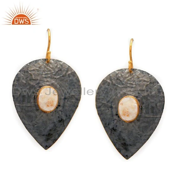 Opal earrings jewellery manufacturer in Jaipur