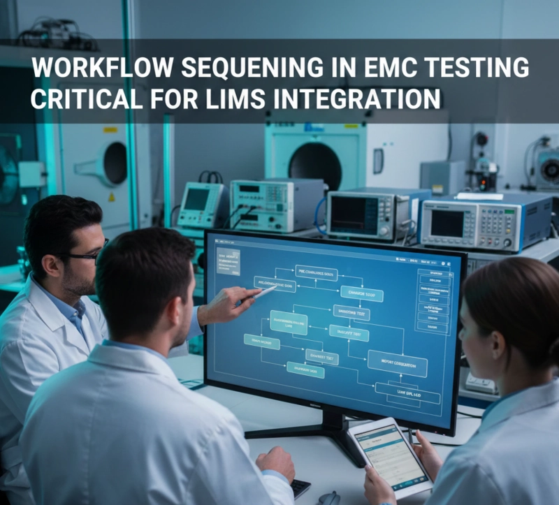 Importance of Workflow Sequencing in EMC Testing