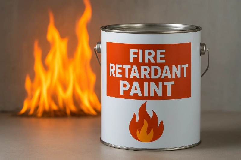 Fire Retardant Paint Applications: Steel, Cables, Wood, Concrete, Walls & Metal Structures