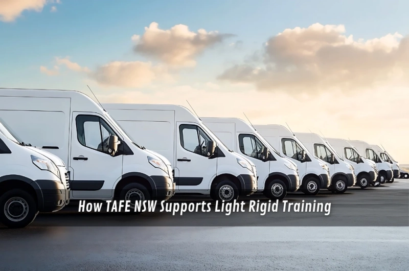 How TAFE NSW Supports Light Rigid Training