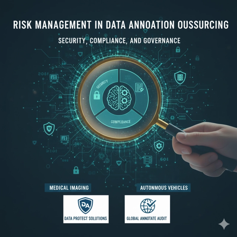 Risk Management in Data Annotation Outsourcing: Security, Compliance, and Governance