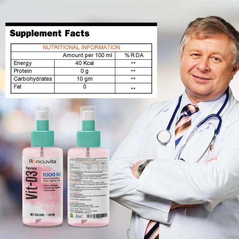 Vitamin D3 oral spray Supplement