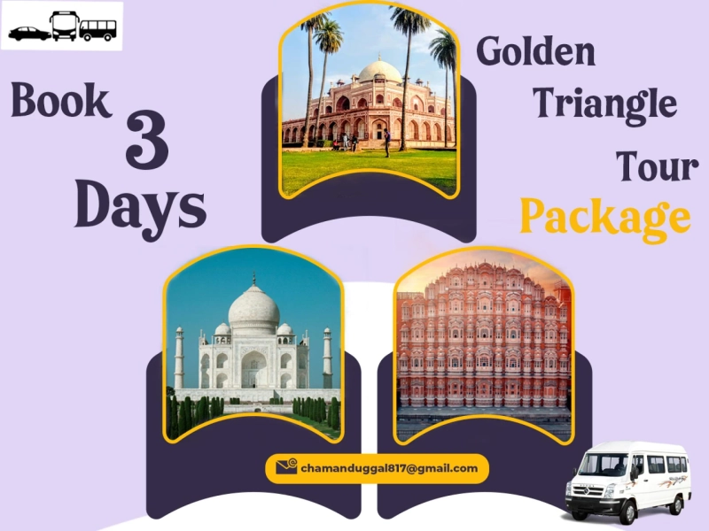Book 3 Days Golden Triangle Tour Packages