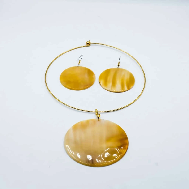 Haitian EARRINGS, TORCHON EARRINGS Julie