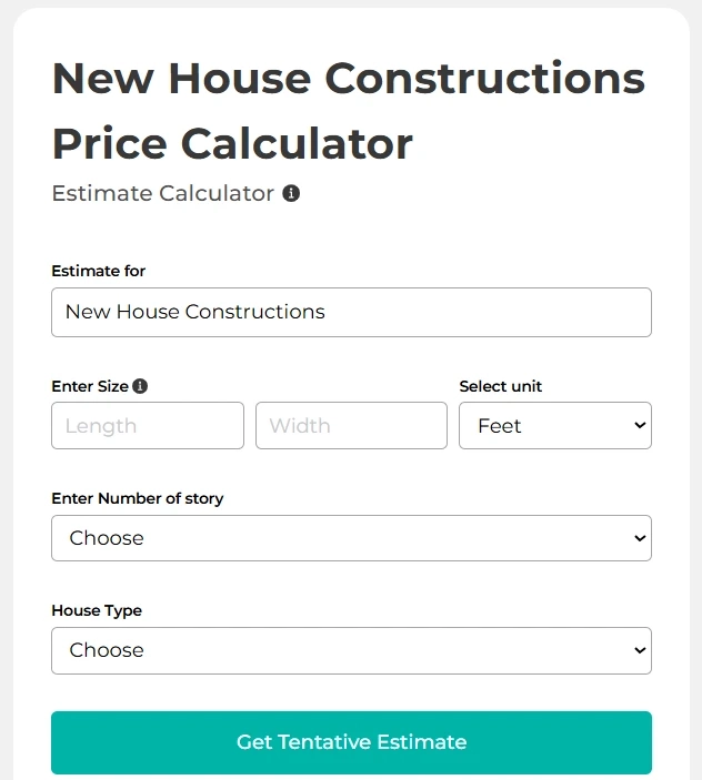 Construction Cost Calculator – A Smart Tool to Plan Your Home Budget
