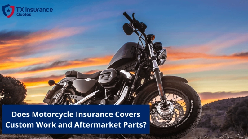 Does Motorcycle Insurance Covers Custom Work and Aftermarket Parts?