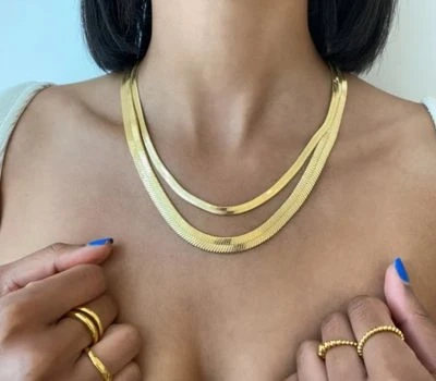 Bold Goldplated Necklace for Statement Looks