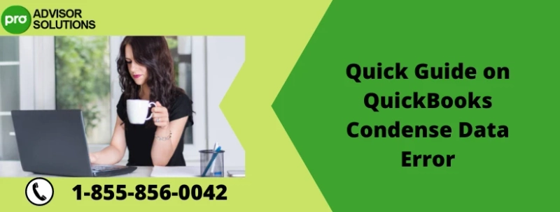 Easy Way To Fix QuickBooks Condense Data Error Issue