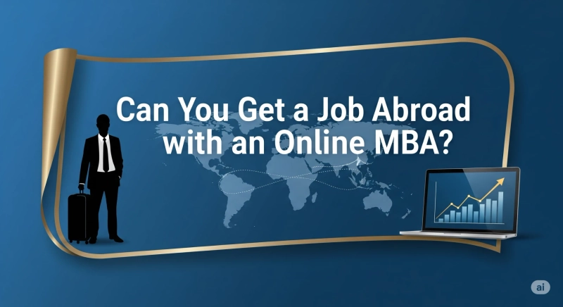 Can You Get a Job Abroad with an Online MBA? YES!
