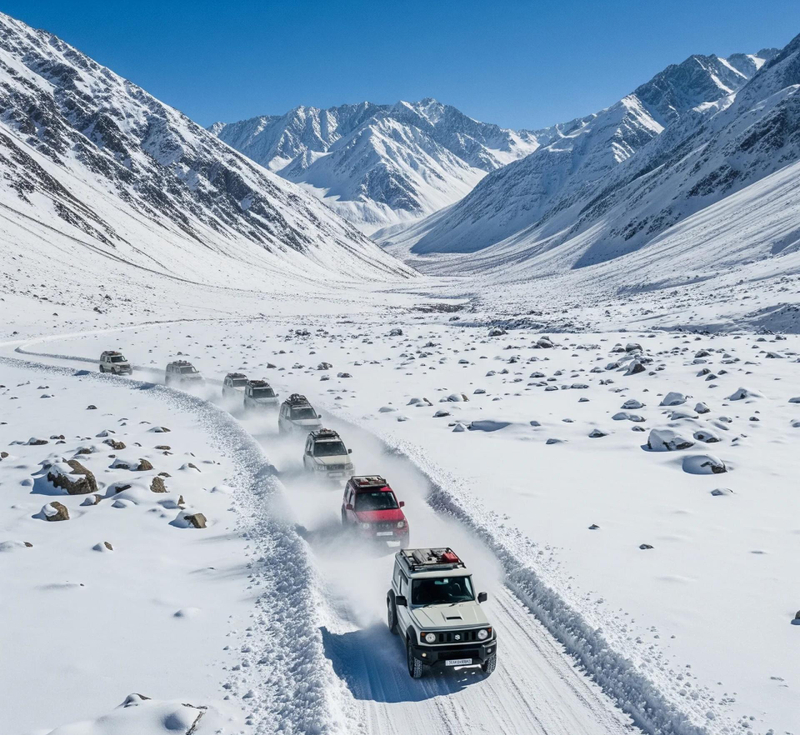 Into the White Silence: A Journey Through the Frozen Heart of Spiti